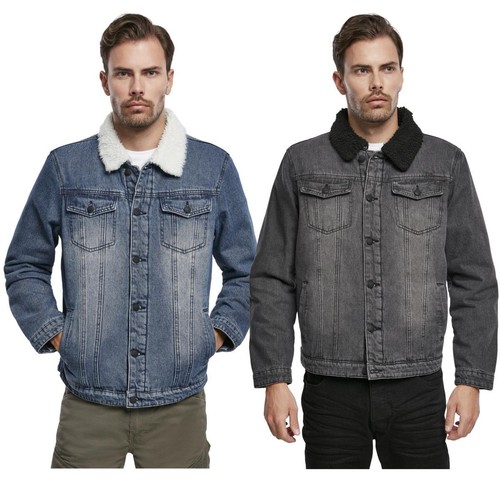 Brandit sherpa demin jacket - sherpa,