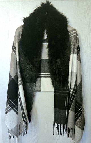 Schöne poncho mit - poncho,