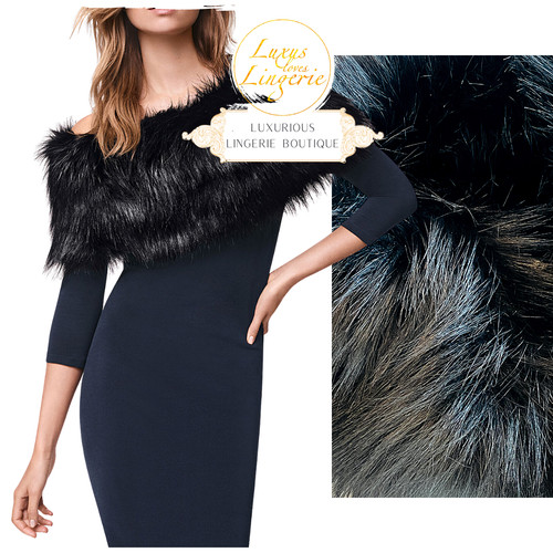 Vegan fur collar wolford - fur,