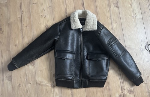 Zara pilotenjacke lederimitat - pilotenjacke,