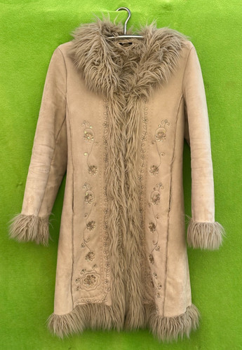 Boho hippie mantel beige 40 - boho, 38/40