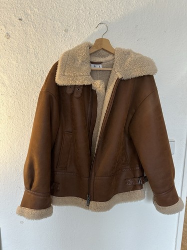 Bikerjacke mit fell aus - mit,