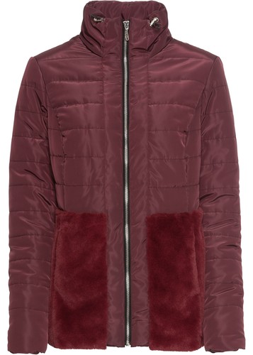 Jacke kragen und besatz aus - m,